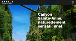 Desktop Screenshot of canyonsa.qc.ca